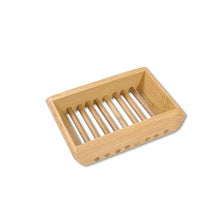 Load image into Gallery viewer, Natural Bamboo Soap Tray