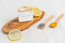 Load image into Gallery viewer, Lemon Poppy Exfoliant Bar