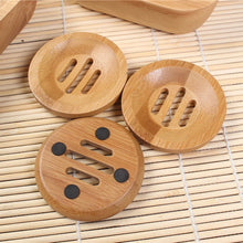 Load image into Gallery viewer, Natural Bamboo Soap Tray